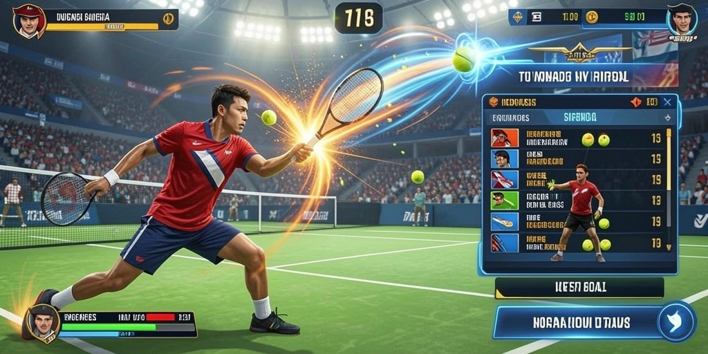Tampilan awal game yang menarik dan memikat.