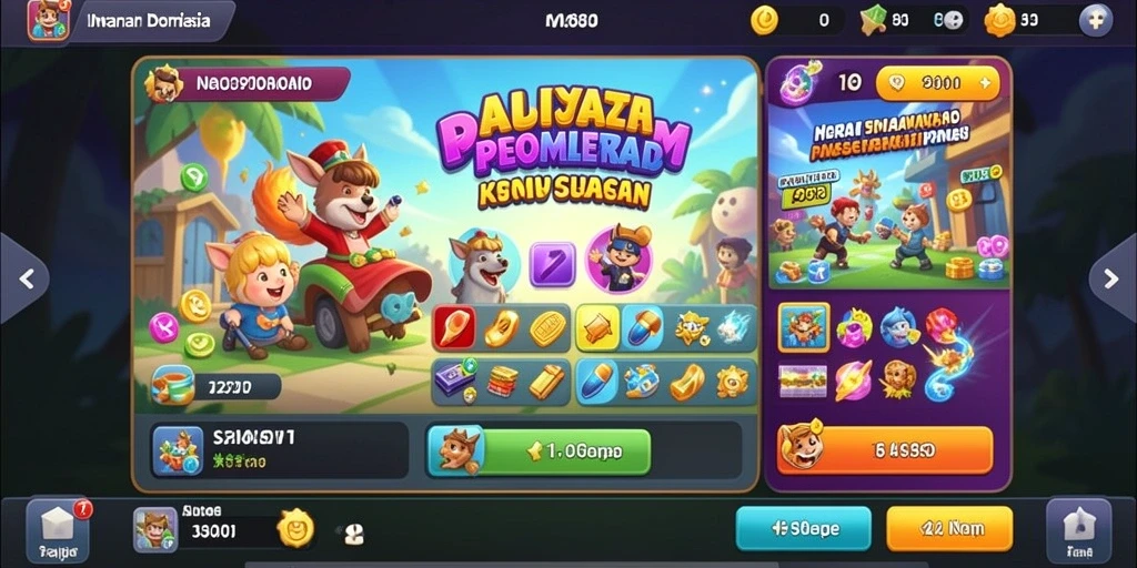 Tampilan antarmuka yang menarik dan mudah digunakan.