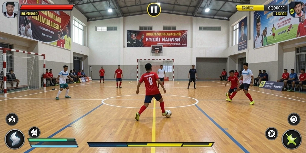 Tampilan grafis yang memukau dan interaktif.