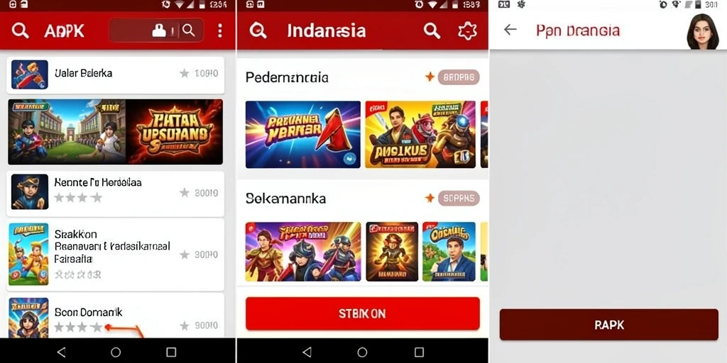 Tampilan antarmuka yang menarik dan intuitif.