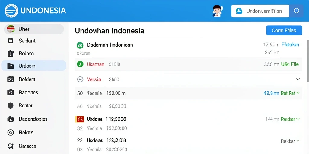 Tampilan antarmuka yang modern dan intuitif.